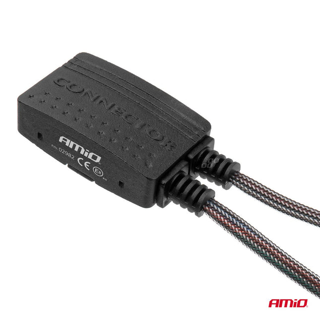 AMiO LED Mistlichten X3serie HB3 9005/HIR1 9011/H10 Wit - VCTparts.nl