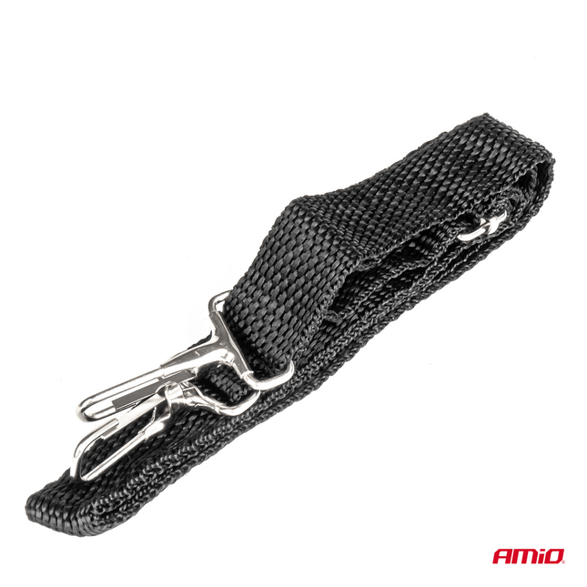 AMiO LED Nood Zoeklicht Handlamp met Geïntegreerde Oplaadbare Batterij 400LM Zwart - Rood - VCTparts.nl