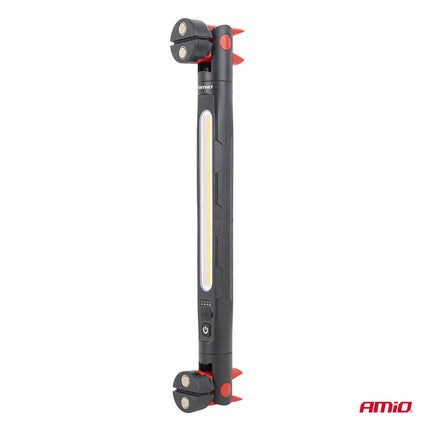 AMiO LED Werklamp met Magneet en Klem 4000mAh - Inspectielamp voor Garage en Werkplaats AMiO 12