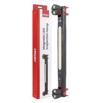 AMiO LED Werklamp met Magneet en Klem 4000mAh - Inspectielamp voor Garage en Werkplaats AMiO 1