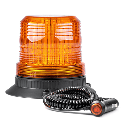 Éclair d'urgence clignotant à LED Amio avec aimant 80led 12 / 24V Orange