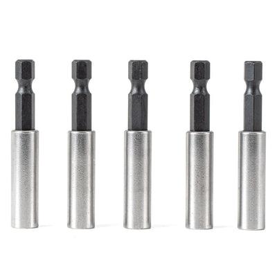 AMiO Magnetische Bithouders Set 5-delig - HEX 1-4 inch Staal