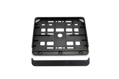 Amio Motor / Scooter / Moped Universeke Plaque d'immatriculation Plaque de petite plaque d'immatriculation Europe noir