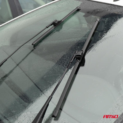 AMiO AMiO Multiconnect Flat Wiper Ruitenwisser 16 inch 400mm - Universele Ruitenwisser met 12 Adapters AMiO 7