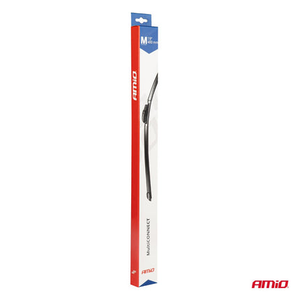 AMiO AMiO Multiconnect Flat Wiper Ruitenwisser 18 inch 450mm - Universele Ruitenwisser met 12 Adapters AMiO 9