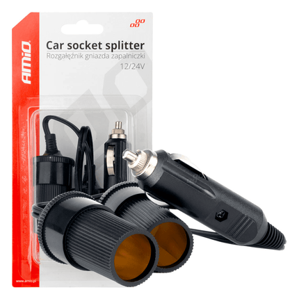 AMiO AMiO Multifunctionele Sigarettenaansteker Splitter 12/24V voor Auto en Vrachtwagen AMiO 4