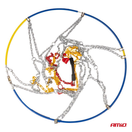 AMiO Ö - Norm Sneeuw Kettingen Gehard Staal 9mm + BAG KNS - 80 - VCTparts.nl