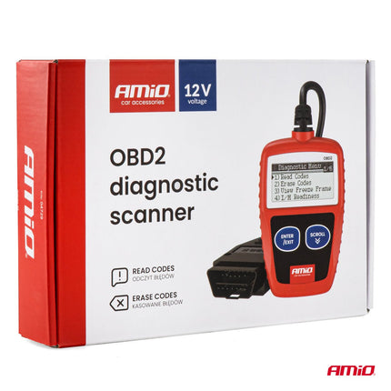 AMiO OBD2 MS309 Professionele Diagnostische Scanner Uitleestool– Snelle Auto - en Truckdiagnose voor Voertuigen - Mini Scan - VCTparts.nl