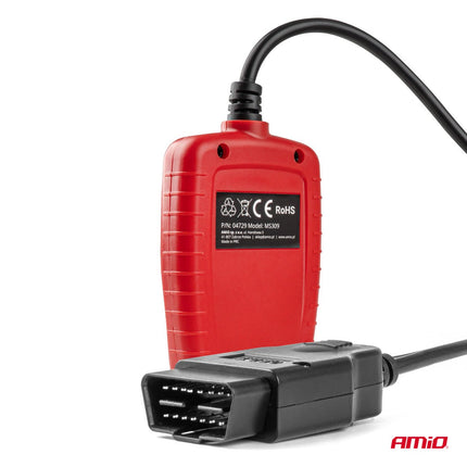 AMiO OBD2 MS309 Professionele Diagnostische Scanner Uitleestool– Snelle Auto - en Truckdiagnose voor Voertuigen - Mini Scan - VCTparts.nl