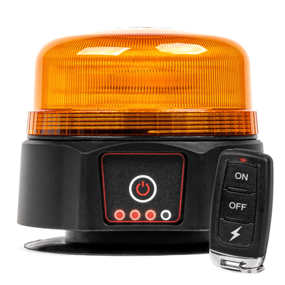 Amio Orange LED Battery Filhing Light Emergency Lighling avec télécommande et aimant 36d 12/24V rechargeable