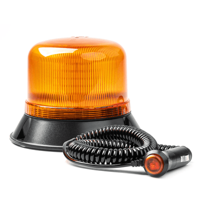 Éclair d'urgence clignotant Amio Orange LED avec aimant 60led 12 / 24V