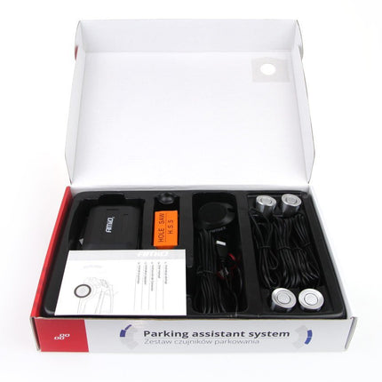 AMiO AMiO Parkeerhulpsysteem Buzzer 4 sensor zilver AMiO 2