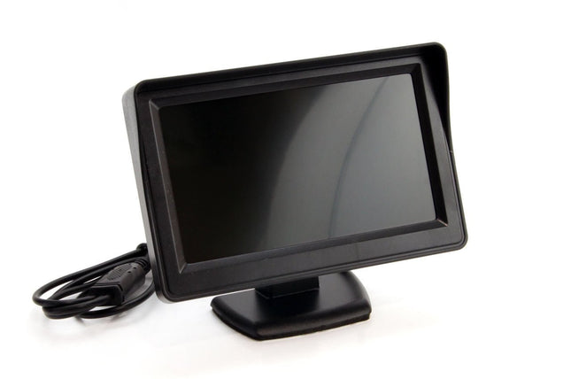 AMiO AMiO Parkeerhulpsysteem TFT01 4 3 inch LCD Beeldscherm HD501IR Camera 4 Sensoren Zilver AMiO 2