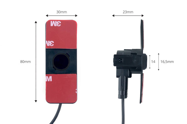 AMiO AMiO Parkeerhulpsysteem TFT01 43" met HD - 305 LED 4 sensoren zwart binnenmontage AMiO 2