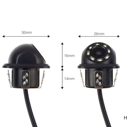 AMiO AMiO Parkeerhulpsysteem TFT01 43" met HD - 305 - LED 4 sensoren zwart Truck AMiO 2