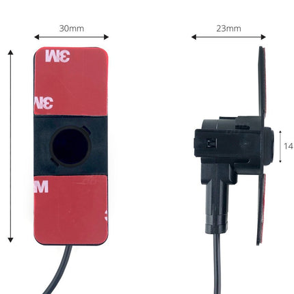 AMiO AMiO Parkeerhulpsysteem TFT01 43" met HD 315 LED 4 sensoren zwart binnenmontage 165mm AMiO 5