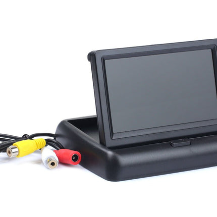 AMiO AMiO Parkeerhulpsysteem TFT02 4,3 inch LCD Beeldscherm - HD308LED Camera 4 Zwarte Sensoren Truck Grote Voertuigen AMiO 5