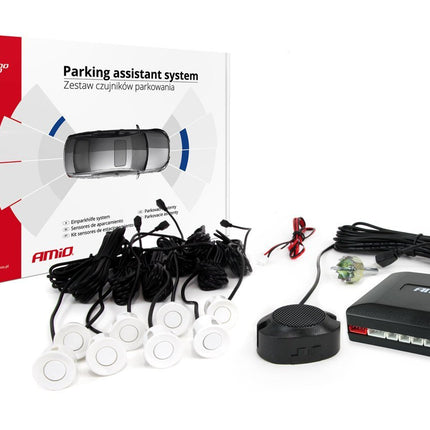 AMiO AMiO Parkeersensor 8 Zoemer wit AMiO 3