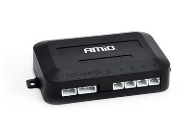 Armoire de commande de capteur de stationnement Amio Inversion des capteurs de stationnement et accessoires noirs