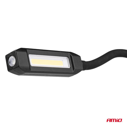 AMiO AMiO Professionele LED Looplamp Inspectielamp WT15 3W COB - Flexibele Arm met Magnetische Bevestiging AMiO 6