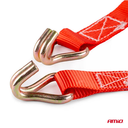 AMiO Ratchet Spanband 500kg 25mm x 5m – Voor Aanhanger en Transport - VCTparts.nl
