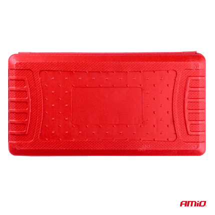 AMiO Ratelsleutel en Dopsleutel Reparatie Gereedschapset (46 Stuks) in Hoogwaardig CR - V Staal in Koffer Rood - VCTparts.nl