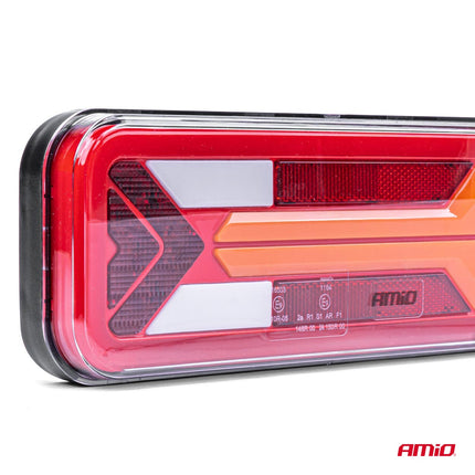 AMiO RCL - 09 - R Dynamische LED Achterlicht – Rechts Multifunctionele Vrachtwagenverlichting Aanhanger Bus Achterlamp - VCTparts.nl
