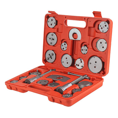 AMiO Remzuiger Terugstel Set 22 Delig - Brake Piston Compression en Wind Back Tool Kit