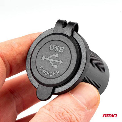 AMiO Sigarettenaansteker Voeding Inbouw - Doos 12V 24V Universeel Power Supply Mod - 01 - VCTparts.nl