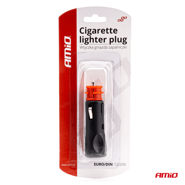 AMiO AMiO Sigarettenaanstekerplug Autostekker 12/24V EURO/DIN Universeel AMiO 2