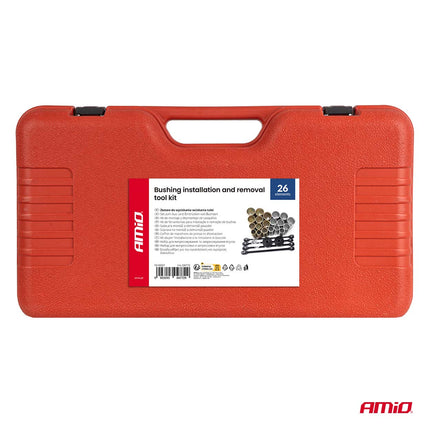 AMiO Silentblok en Lager Pers Set 26 Delig - Bushing Installatie en Demontage Gereedschap - VCTparts.nl