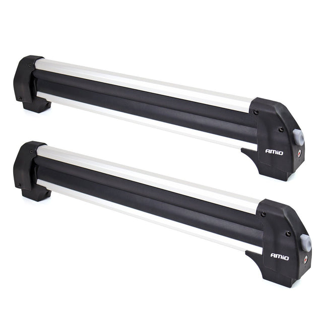 AMiO Ski- en Snowboarddrager 760mm SSR-01L voor op de Dakdrager AMiO 1