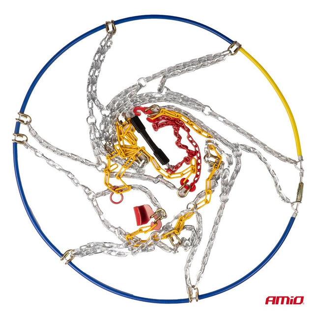 AMiO Sneeuw Kettingen Gehard Staal 12 mm KN - 60 tot 1800 kg - VCTparts.nl
