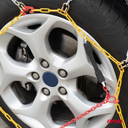 AMiO Sneeuw Kettingen Gehard Staal 12 mm KN - 60 tot 1800 kg - VCTparts.nl