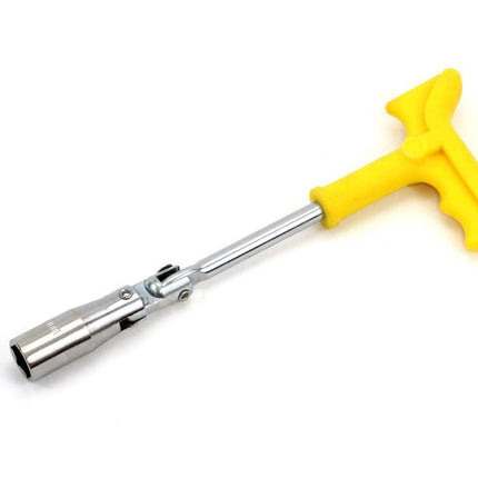 AMiO Spark Plug Bougie Sleutel Tool Wrench 16mm - SPW - 16 Geel - VCTparts.nl