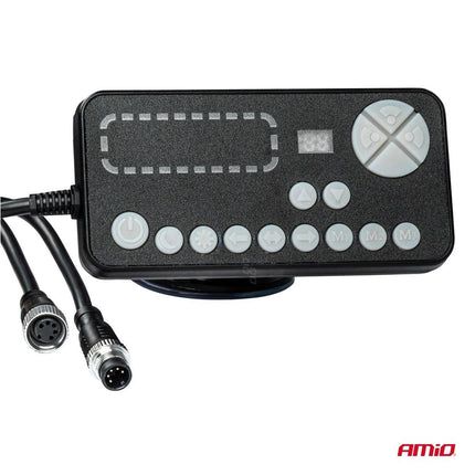 AMiO Stroboscoop Zwaailicht LED Waarschuwingslichtbar / LED Bar 108 LED 762mm Oranje - VCTparts.nl