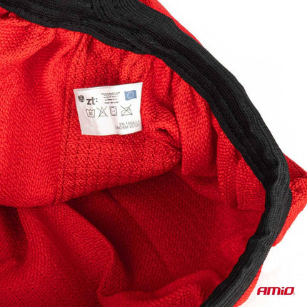 AMiO Textiele Sneeuwkettingen/Sneeuwsokken voor Autobanden M - EN16662 - 1 / Önorm V5121 Rood (2 stuks) - VCTparts.nl