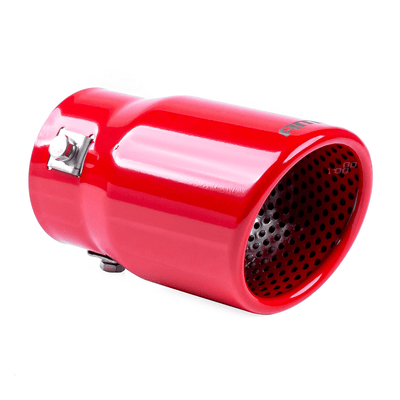 Amio Échappement SILENCER SIER PIÈCE POURCE DE COUPLAGE D'ACIER INOXDUBLE 63 mm Rouge