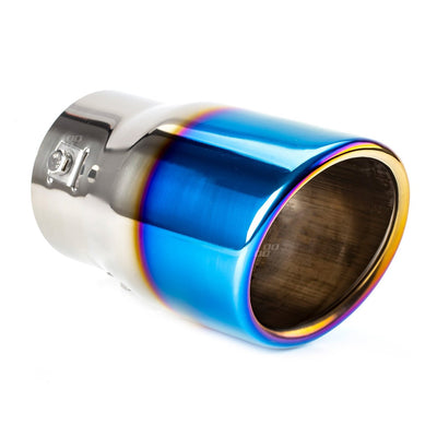 Amio Échappement Extrémité Silencieux Siercraft en acier inoxydable MT 007BLC Piece de couplage 78 mm Rainbow Multicolor