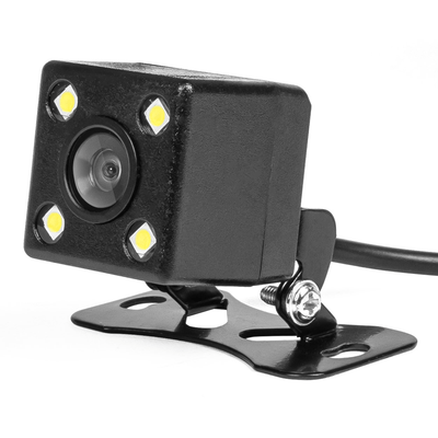 Amio Universal Reversing Camera 4 LED Night View pour la voiture / bus / camping-car noir