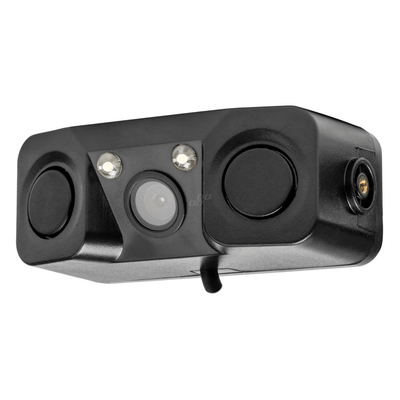 Amio Universal Infrared Reversing Camera avec capteurs et bip avec vue nocturne Black [720p 12V]