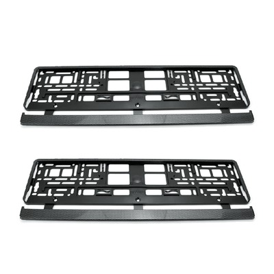 Amio Universal Licding Plate Plate-plaque Europe Carbon 2 Pieces (Set)