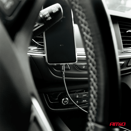 AMiO USB - C naar USB - C Kabel 60W 200cm FullLINK - Hoogwaardige Snellader Oplaadkabel Snoer - VCTparts.nl