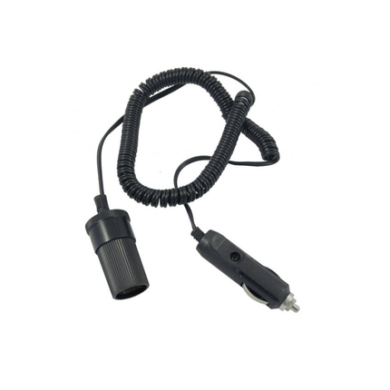 AMiO Verlengkabel voor Sigarettenaansteker 3m 12V 24V max. 3Amp. Krulsnoer - VCTparts.nl