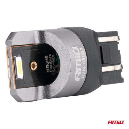 AMiO WY21W LED 12V - 24V 2x1860 SMD Wit Canbus [Koplamp - Dagrijverlichting] (2 stuks) - VCTparts.nl