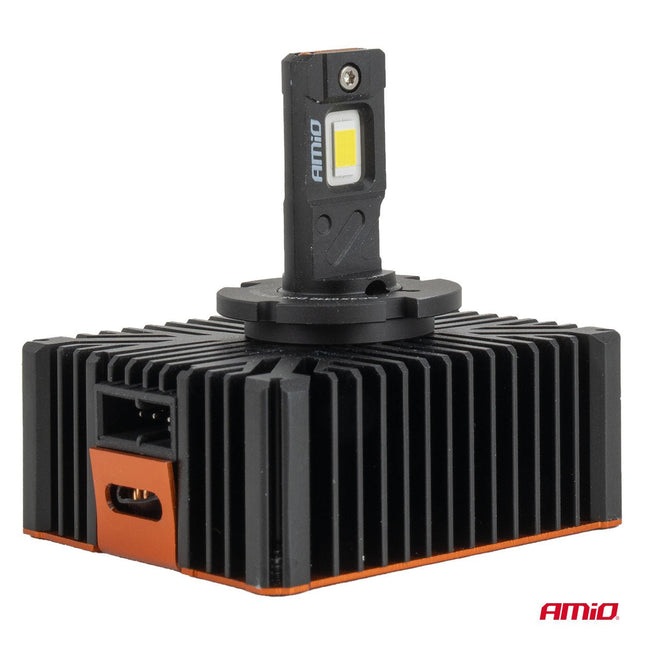 AMIO XD PRO D5S LED Koplampen Full Canbus 6500K Wit Licht - 6864LM 70W D5S Xenon Vervanging Plug and Play Krachtige Upgrade - VCTparts.nl