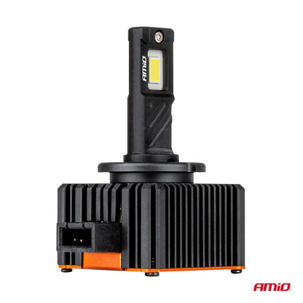 AMiO AMIO XD PRO D8S LED Koplampen Full Canbus 6500K Wit Licht - 14424LM 176W D8S Xenon Vervanging Plug and Play Krachtige Upgrade AMiO 6