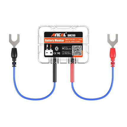 Ancel Ancel BM200 Bluetooth Accutester 6 - 20V DC – Draadloze Batterijtester – Zwart INNPRO 2
