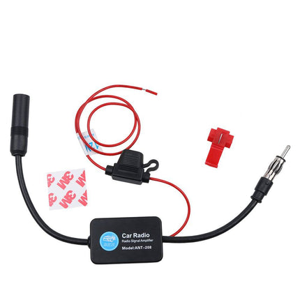 VCTparts Antenne Radio Signaal Versterker AM FM - Radio Autoradio Booster Elektronische Stereo Ontvanger NORGOS 8