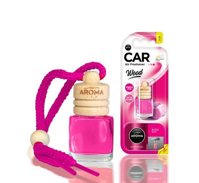 Aroma Car Aroma Air en bois Frisher mâcher de la gomme de la fraîcheur à long terme parfum sucré rose